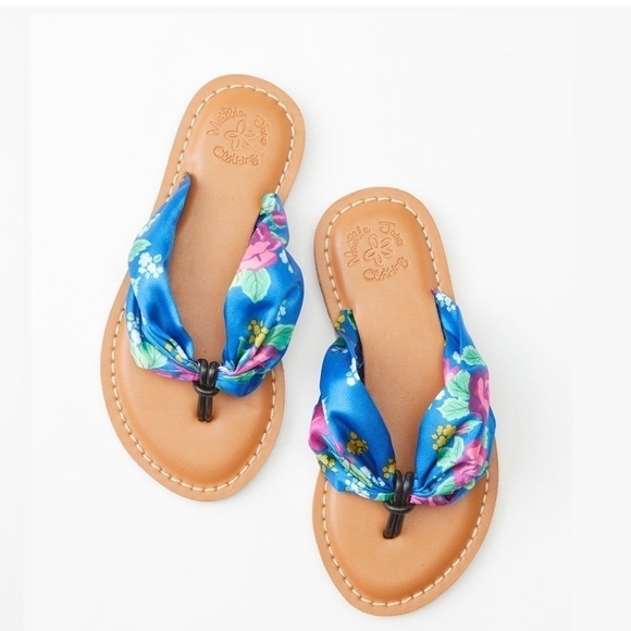 🆕 Matilda Jane Blue & Pink Seashore Sandals - Picture 4 of 9